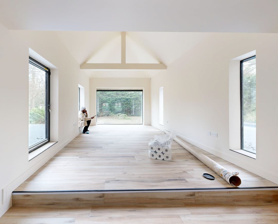 Modern architectural interior designed by AICHITECT founders